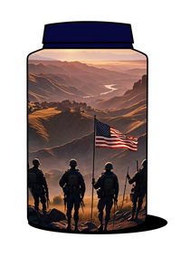Thumbnail for Veterans Cylinder Urn Wrap | Eturnal Wear