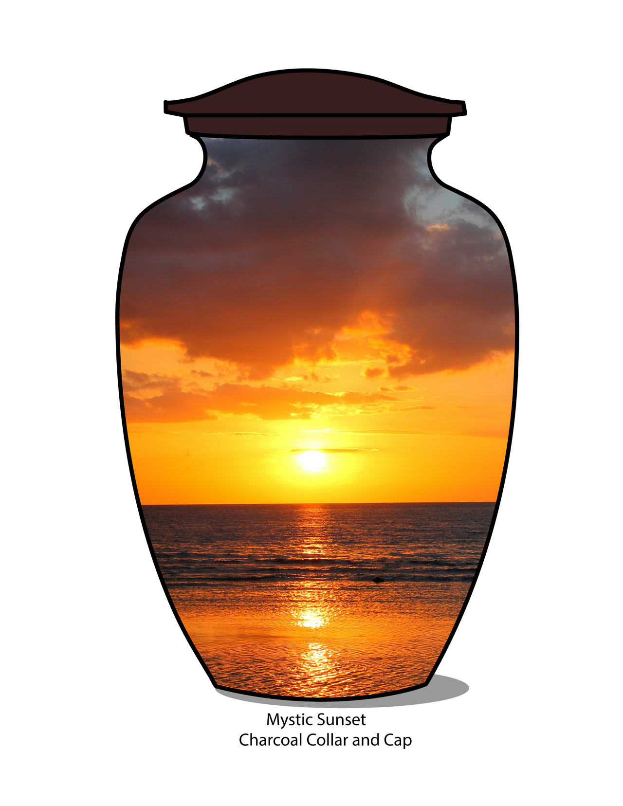 Mystic Sunset Vase Urn | Vase Urn Wrap | Eturnal Wear