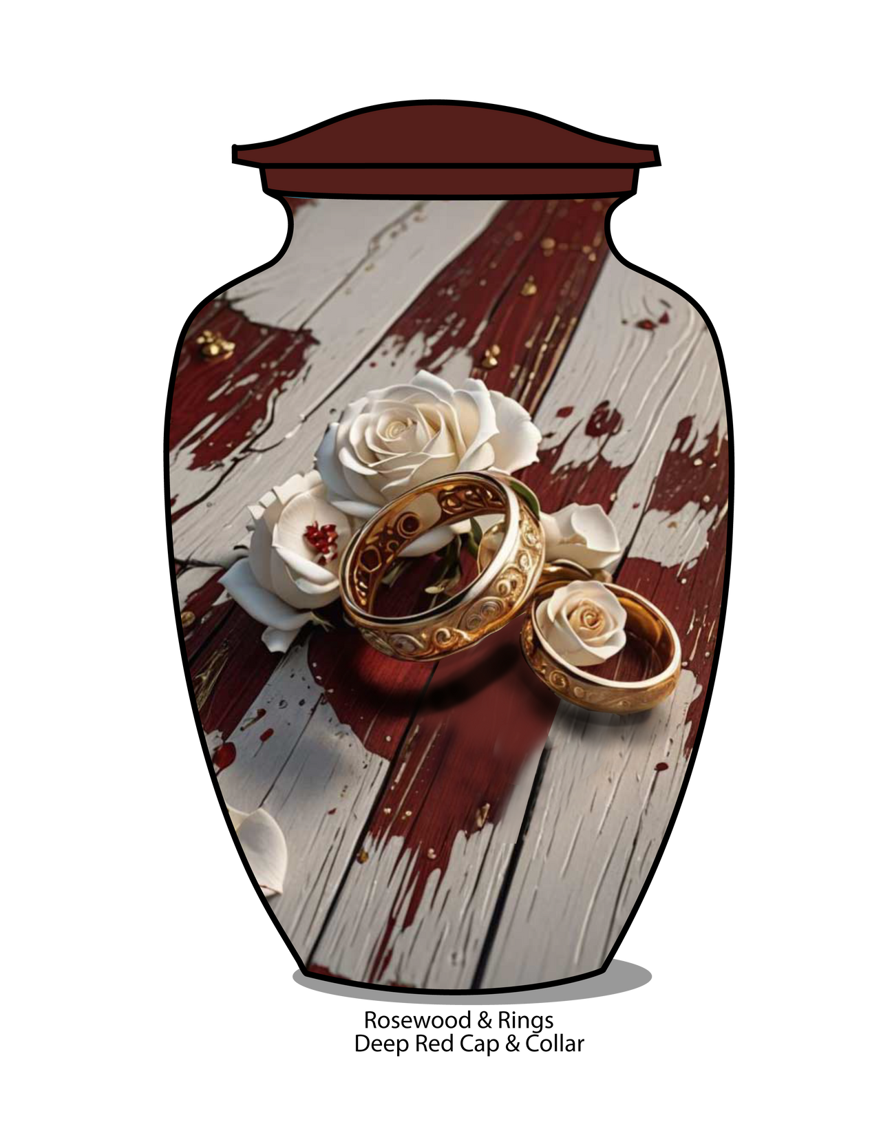 Rosewood Vase Urn | Rosewood Urn Wrap | Eturnal Wear