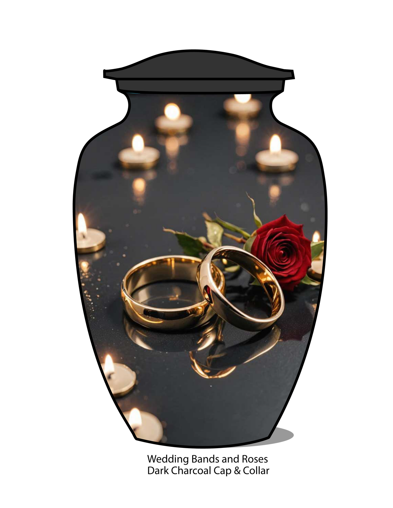 Wedding Bands Urn Wrap | Eturnal Wear